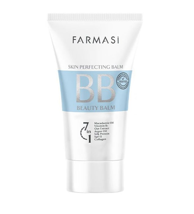 تصویر  کرم پودر بی بی مایع فارماسی شماره 02 مناسب برای انواع پوست حجم 50 میلی‌لیتر با 15 SPF